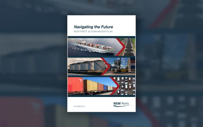 Navigating the Future: NSW Ports’ 30 Year Master Plan