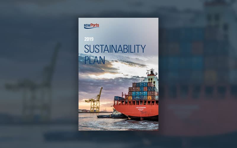NSW Ports 2019 - 2022 Sustainability Plan