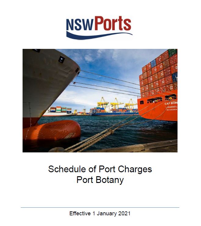 PB Schedule of Charges 1 JAN 2021