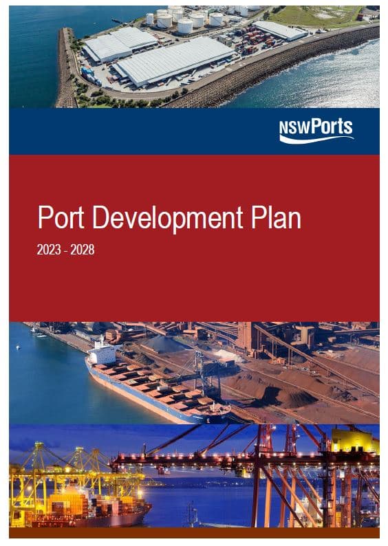 Port Development Plan Title Page