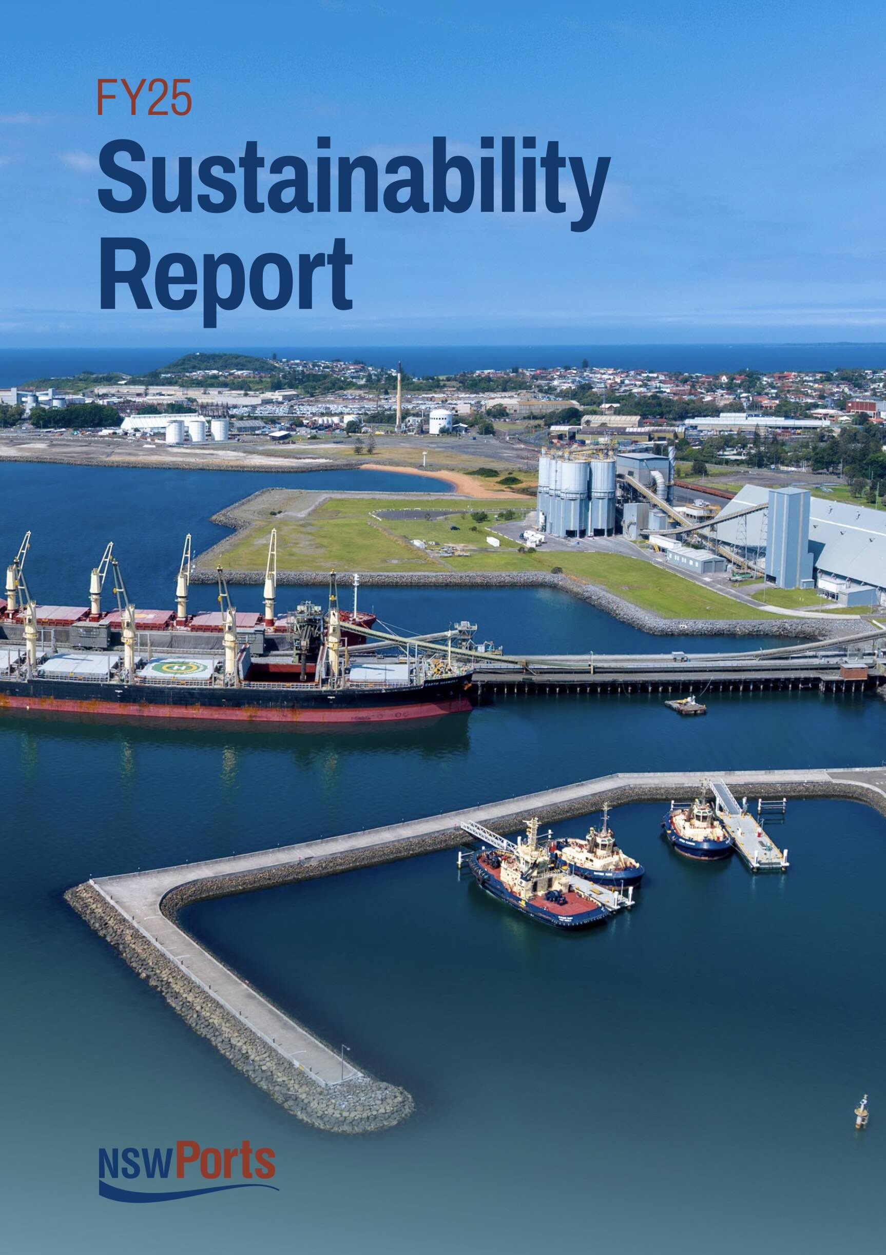 NSW Ports Sustainability Report 2025