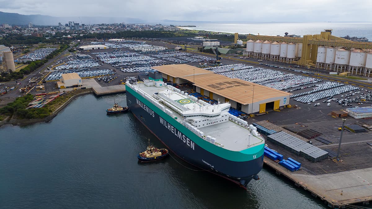 Travolta’s Former Jet Arrives at Port Kembla