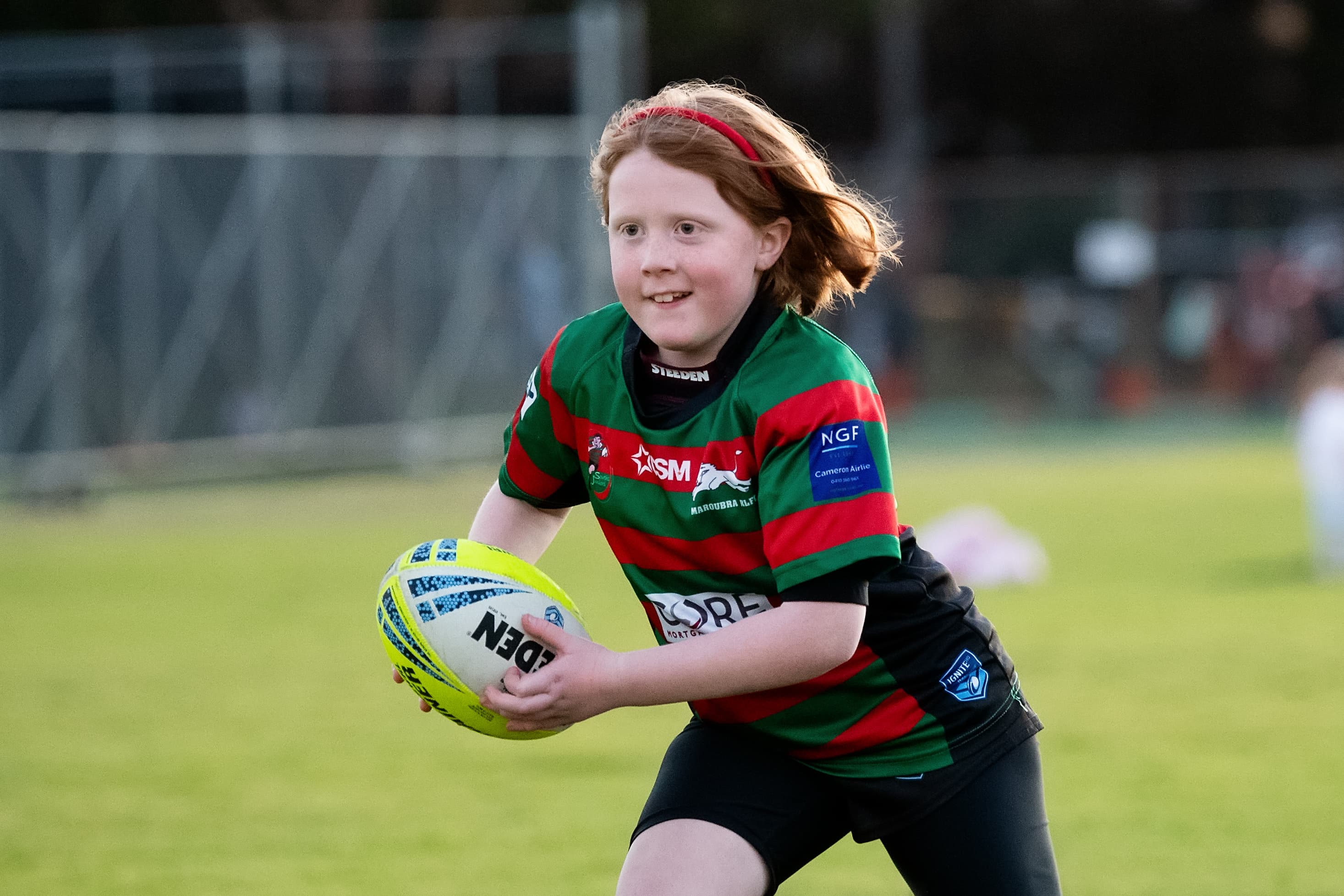 Maroubra Lions Junior Football Player