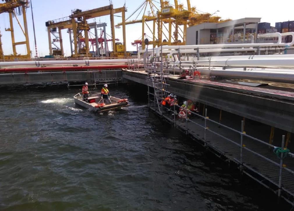 NSW Ports – Bulk Liquids Berth 1 Rehabilitation Project Progressing Well 