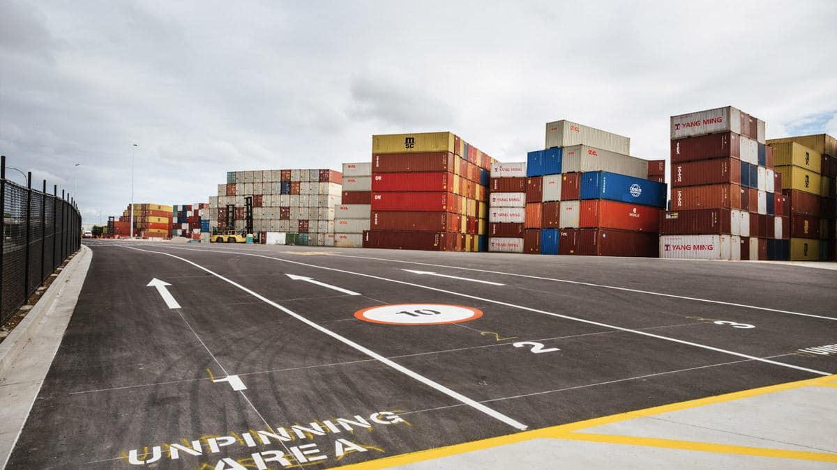 New empty container park at Port Botany creates supply chain efficiencies