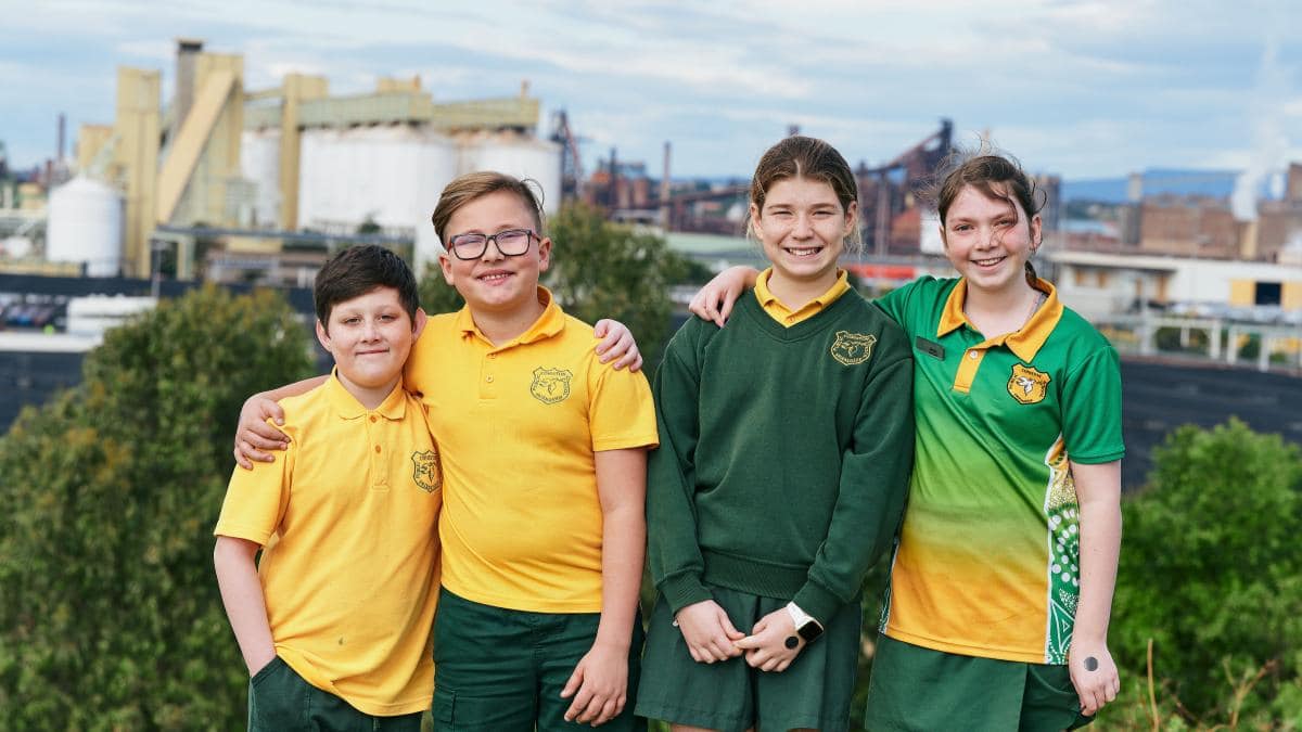 Port Kembla School Tour Group 