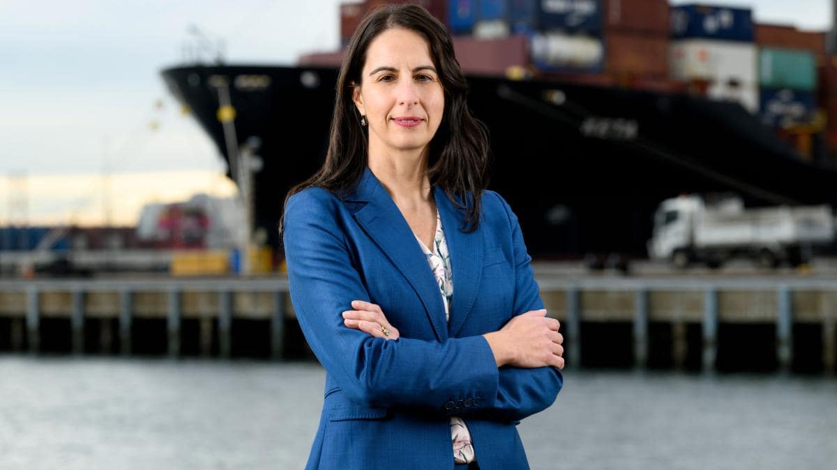 NSW Ports CEO Marika Calfas
